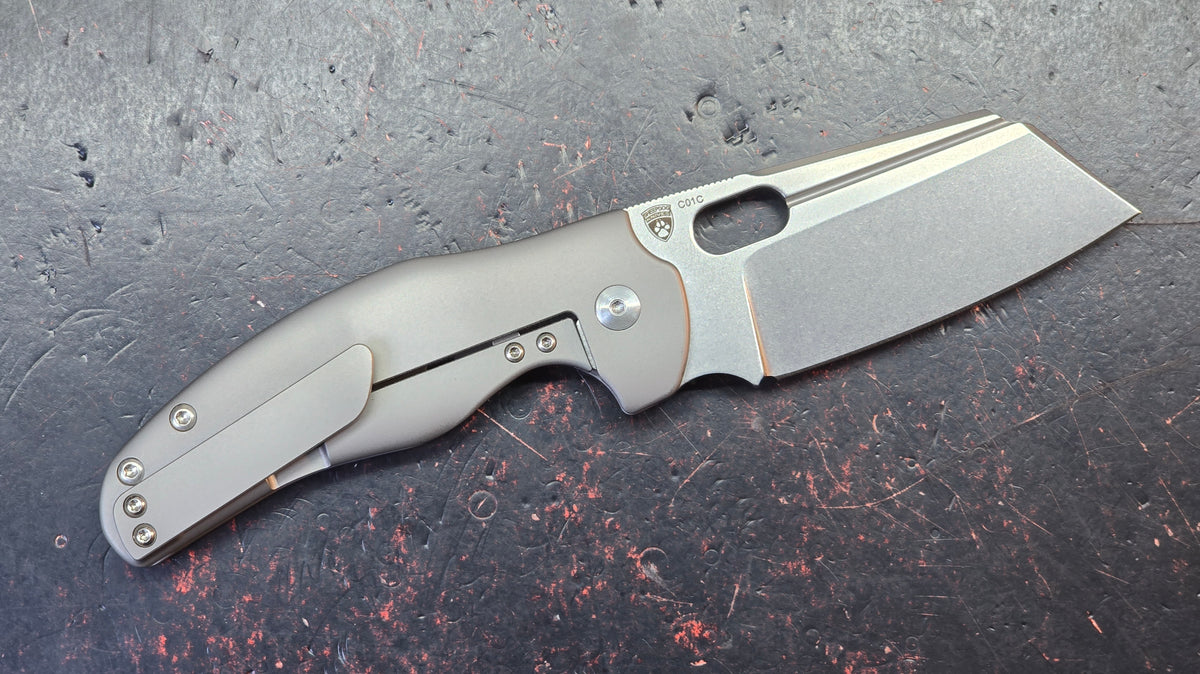 Kizer C01C Titanium Handle S35VN Blade