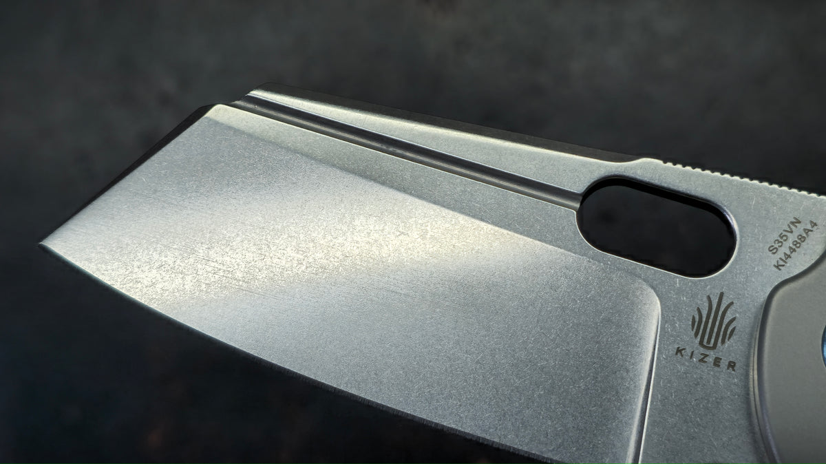 Kizer C01C Titanium Handle S35VN Blade