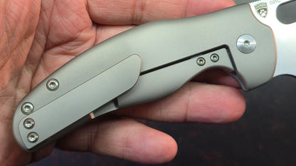 Kizer C01C Titanium Handle S35VN Blade