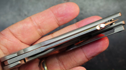 Kizer C01C Titanium Handle S35VN Blade