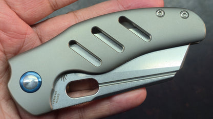 Kizer C01C Titanium Handle S35VN Blade