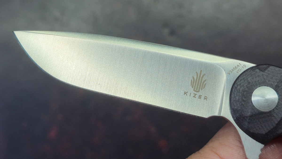 Kizer Dukes G10 Handle VG-10 Blade