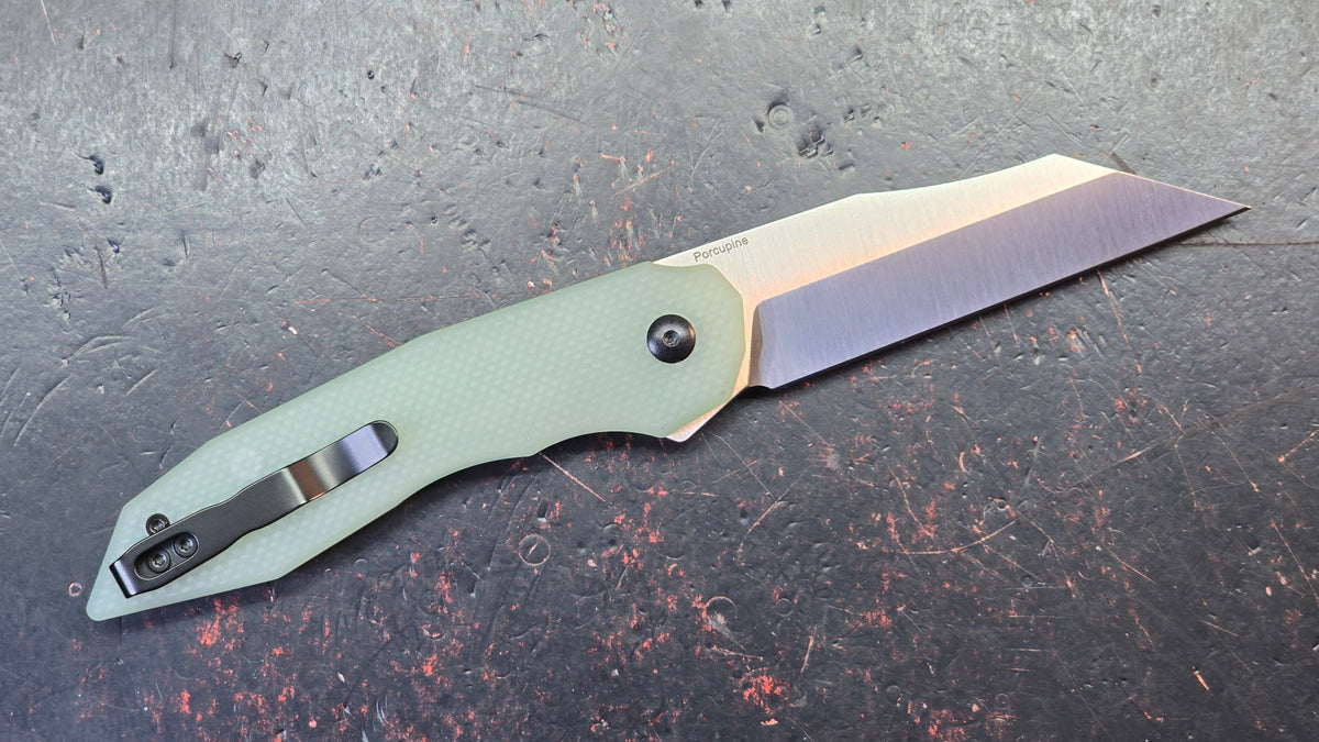 Kizer Porcupine G10 Handle 9CR18MOV Blade