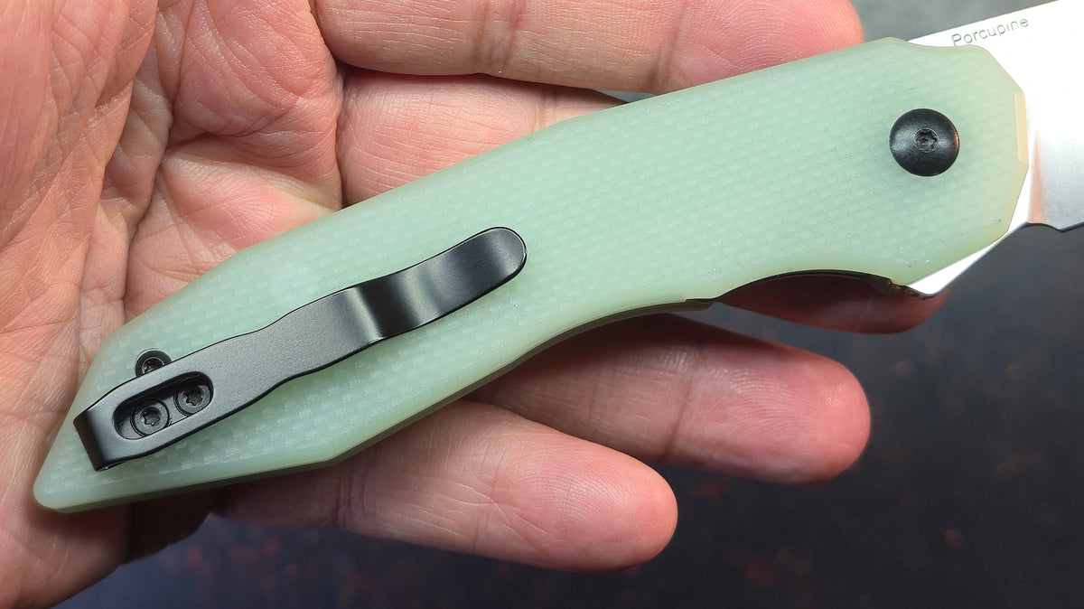 Kizer Porcupine G10 Handle 9CR18MOV Blade