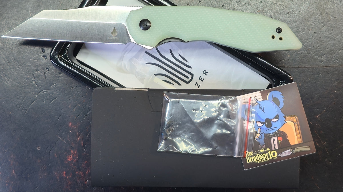 Kizer Porcupine G10 Handle 9CR18MOV Blade
