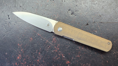 Kizer Feist (XL) Micarta Handle 154CM Blade