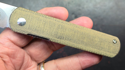 Kizer Feist (XL) Micarta Handle 154CM Blade