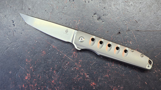 Kizer Noble Titanium Handle S35VN Blade