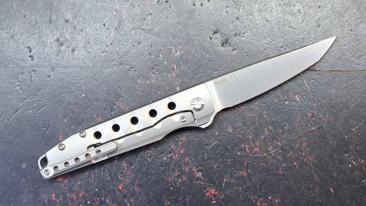 Kizer Noble Titanium Handle S35VN Blade