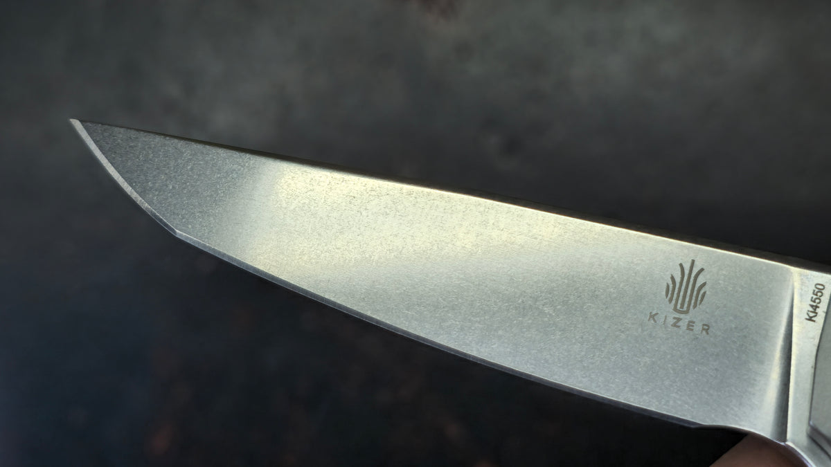 Kizer Noble Titanium Handle S35VN Blade
