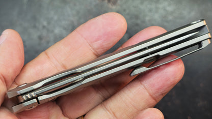 Kizer Noble Titanium Handle S35VN Blade