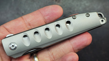 Kizer Noble Titanium Handle S35VN Blade