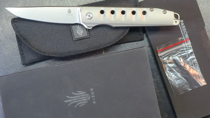 Kizer Noble Titanium Handle S35VN Blade