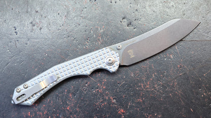 Kizer Clairvoyant Frag Aluminum Handle 154CM Blade