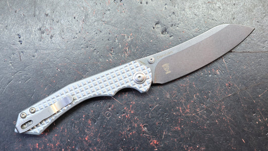 Kizer Clairvoyant Frag Aluminum Handle 154CM Blade