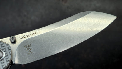 Kizer Clairvoyant Frag Aluminum Handle 154CM Blade