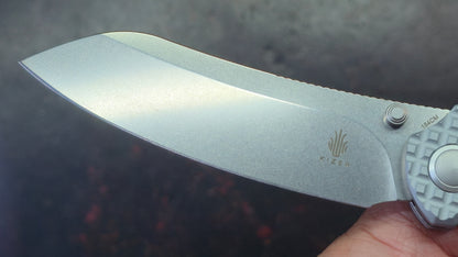 Kizer Clairvoyant Frag Aluminum Handle 154CM Blade