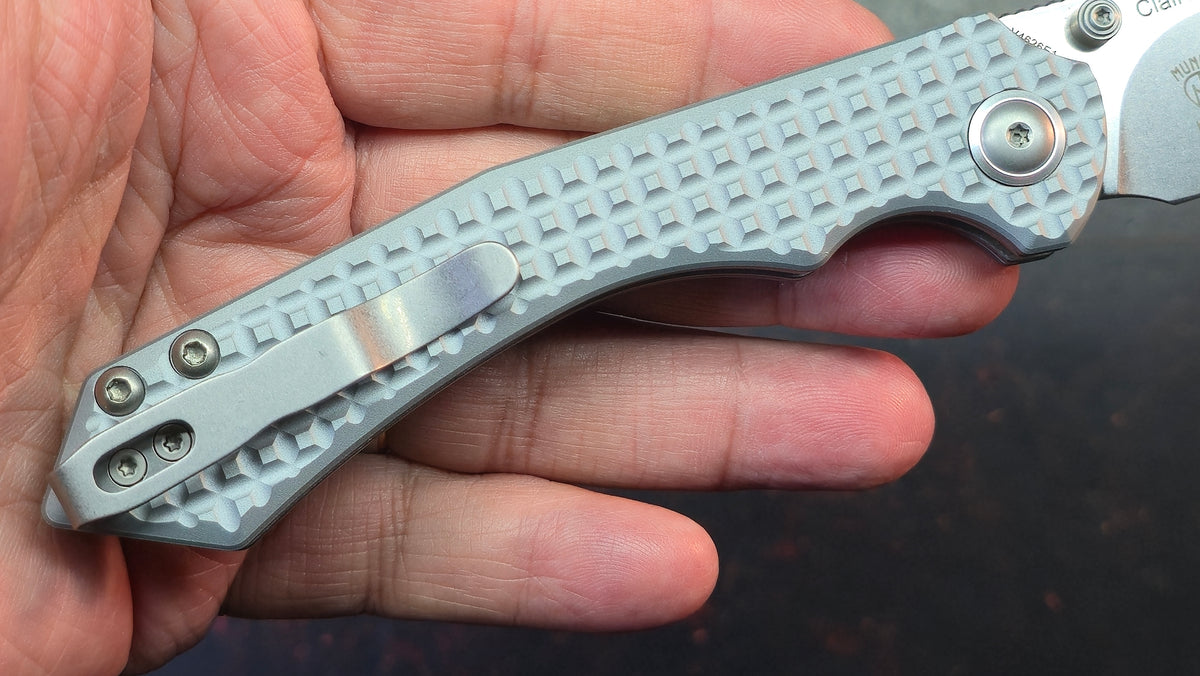 Kizer Clairvoyant Frag Aluminum Handle 154CM Blade
