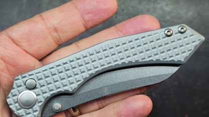 Kizer Clairvoyant Frag Aluminum Handle 154CM Blade
