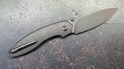 Kizer Doberman Titanium Handle S35VN Blade