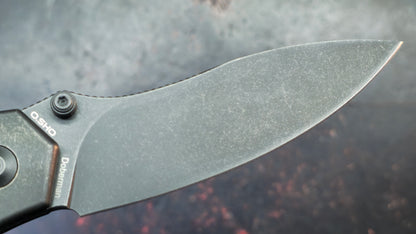 Kizer Doberman Titanium Handle S35VN Blade