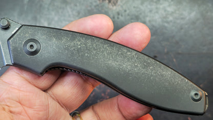 Kizer Doberman Titanium Handle S35VN Blade