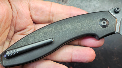 Kizer Doberman Titanium Handle S35VN Blade