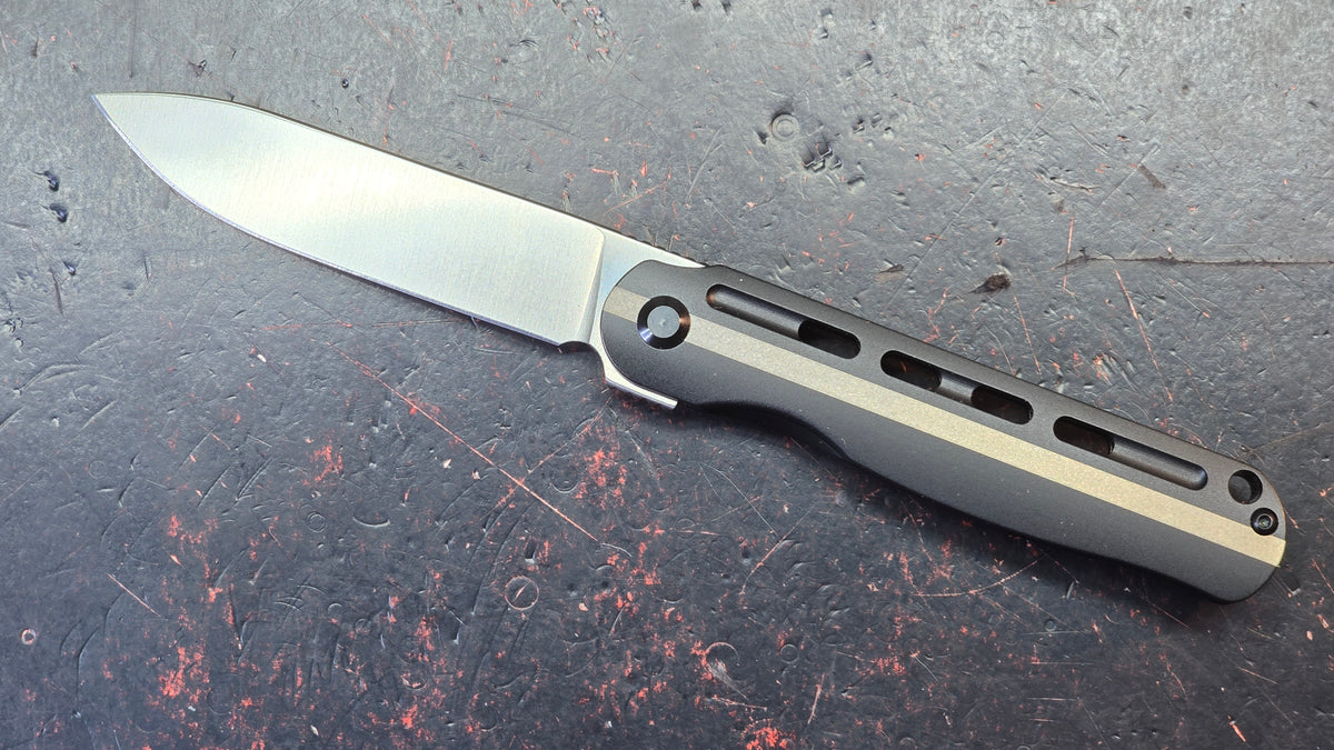 Kizer Latt Vind Titanium Handle S35VN Blade