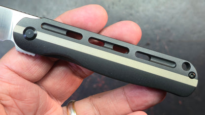 Kizer Latt Vind Titanium Handle S35VN Blade