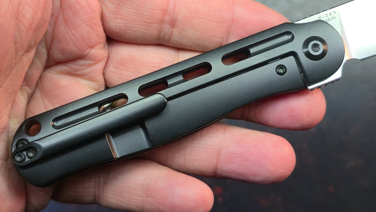 Kizer Latt Vind Titanium Handle S35VN Blade
