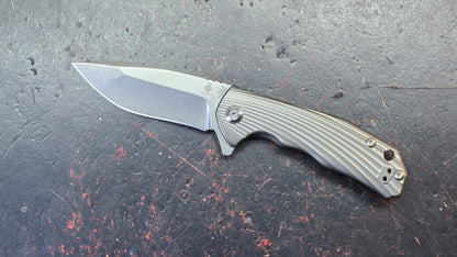Kizer Shoal Titanium Handle S35VN Blade