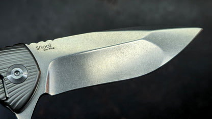 Kizer Shoal Titanium Handle S35VN Blade