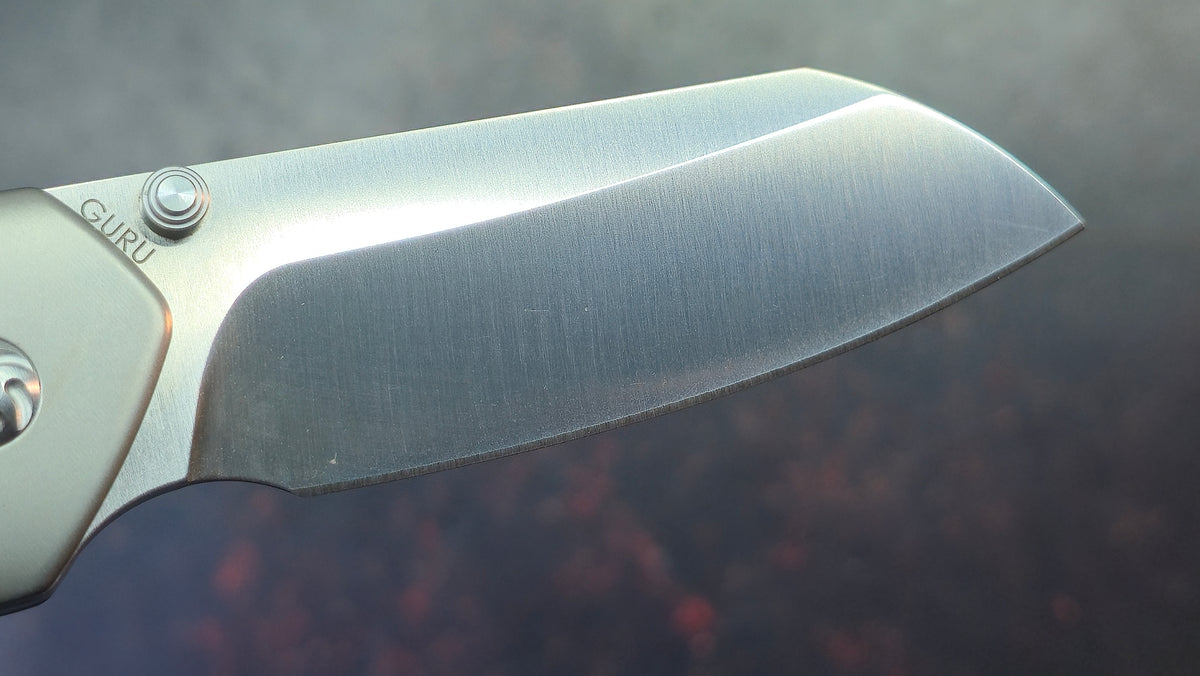 Kizer Guru Titanium Handle S35VN Blade