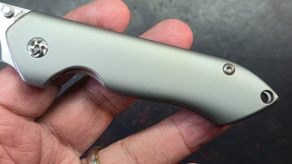 Kizer Guru Titanium Handle S35VN Blade