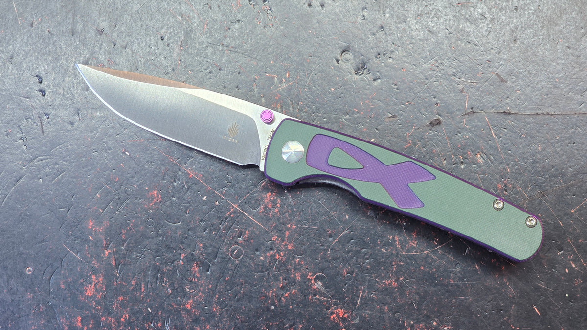 Kizer Fighter G10 Handle 154CM Blade