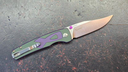Kizer Fighter G10 Handle 154CM Blade