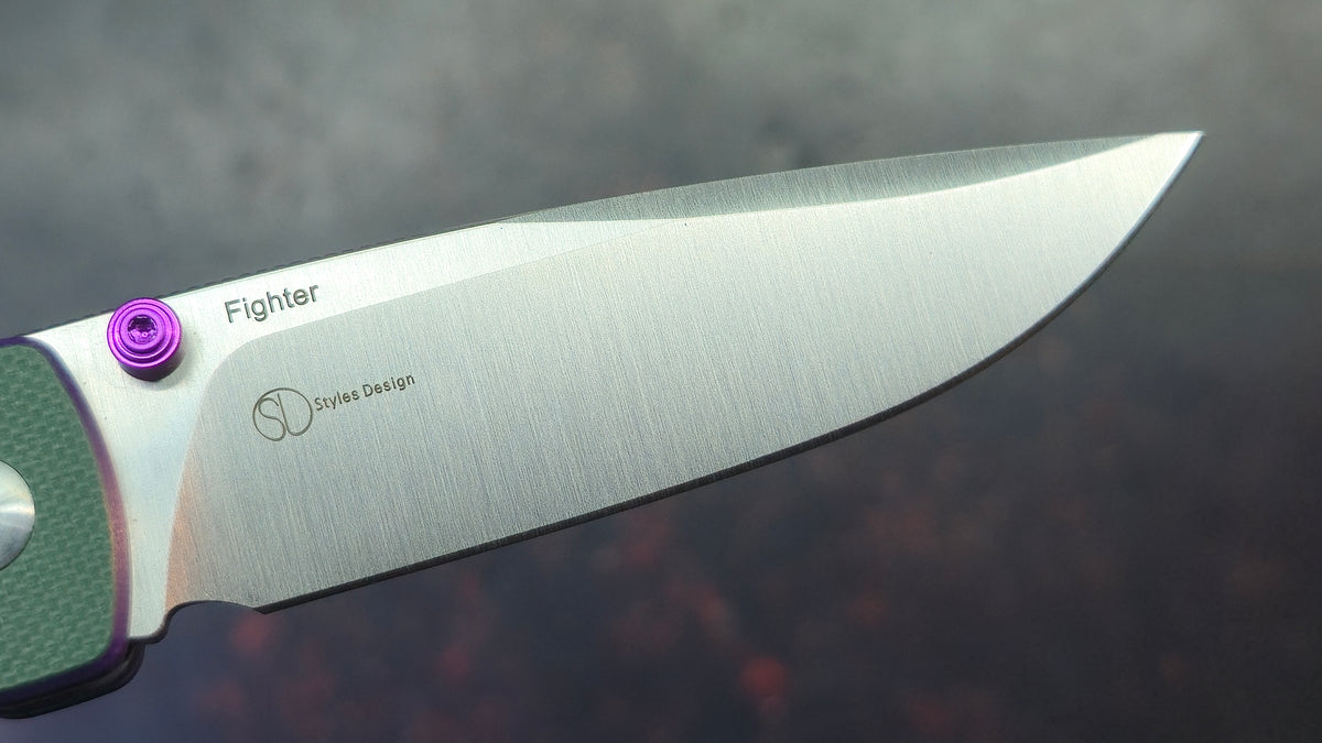 Kizer Fighter G10 Handle 154CM Blade