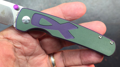 Kizer Fighter G10 Handle 154CM Blade