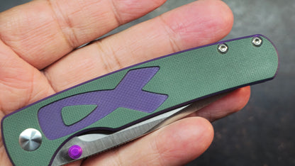 Kizer Fighter G10 Handle 154CM Blade