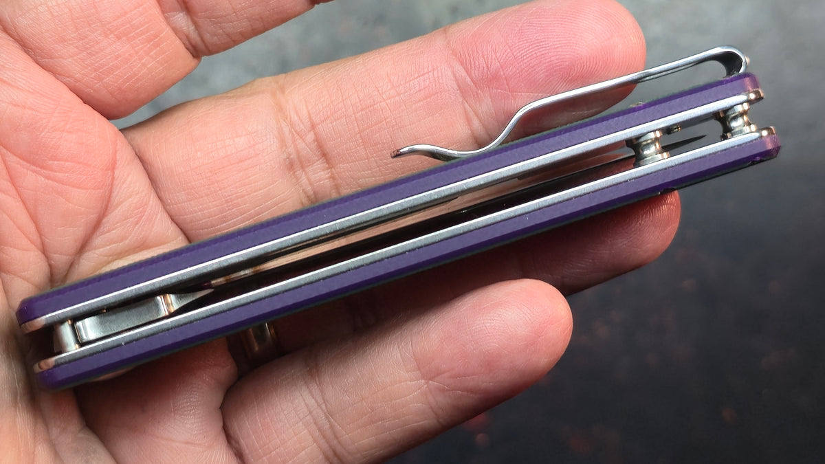 Kizer Fighter G10 Handle 154CM Blade
