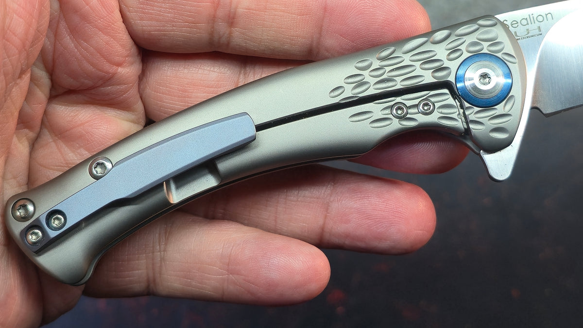 Kizer Sea Lion Titanium Handle S35VN Blade