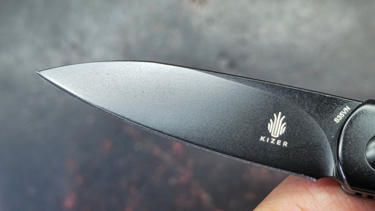 Kizer Feist Titanium Handle S35VN Blade