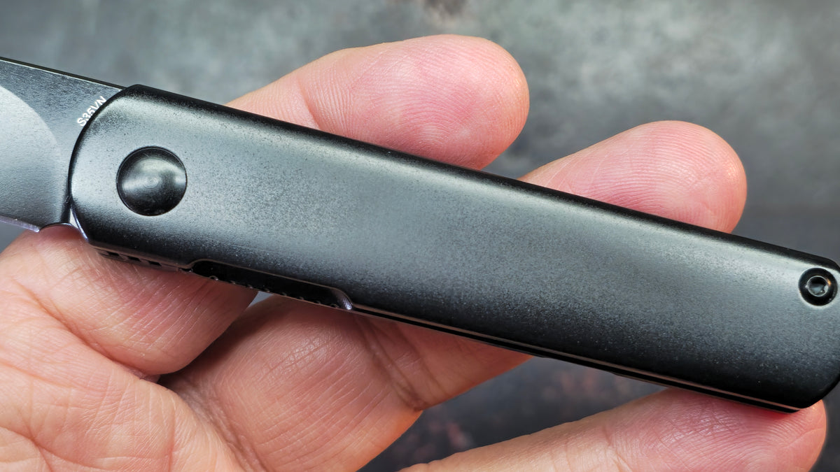 Kizer Feist Titanium Handle S35VN Blade