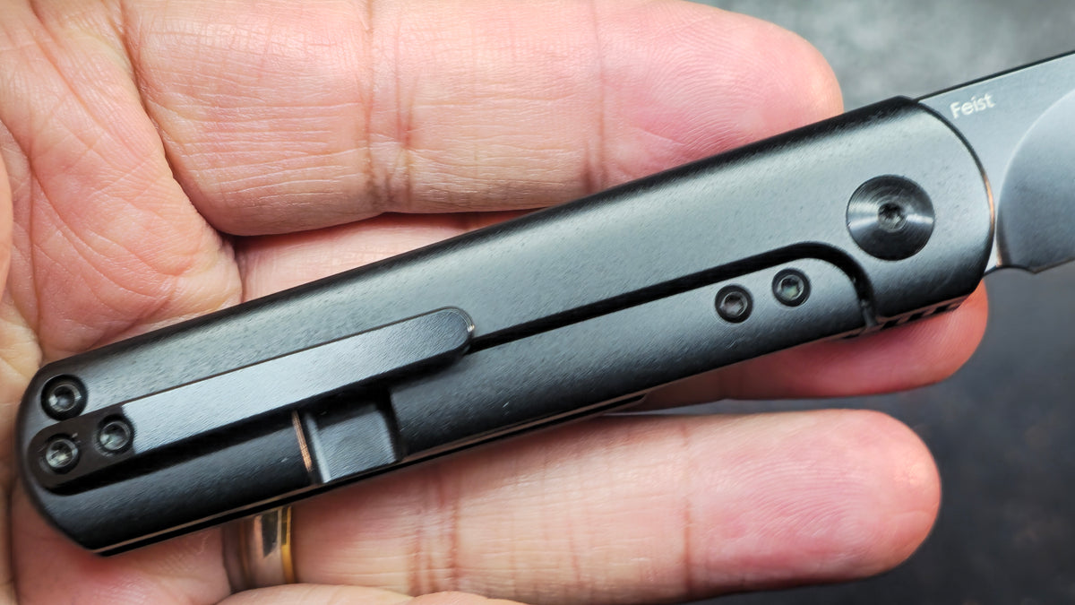 Kizer Feist Titanium Handle S35VN Blade