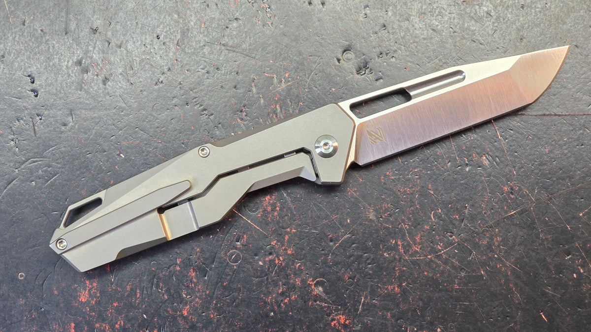 Kizer Beyond Titanium Handle S35VN Blade