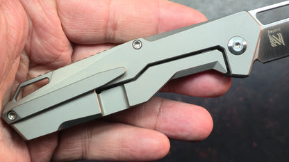 Kizer Beyond Titanium Handle S35VN Blade