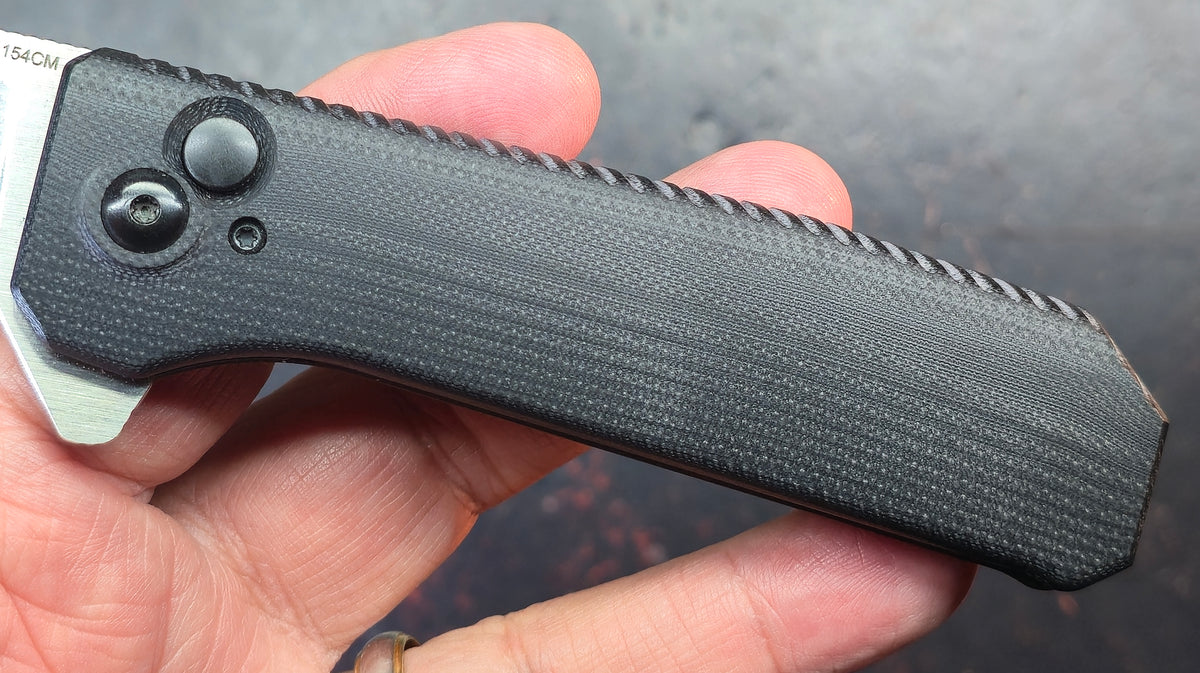 Kizer Brat Integral G10 Handle 154CM Blade
