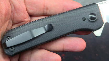 Kizer Brat Integral G10 Handle 154CM Blade