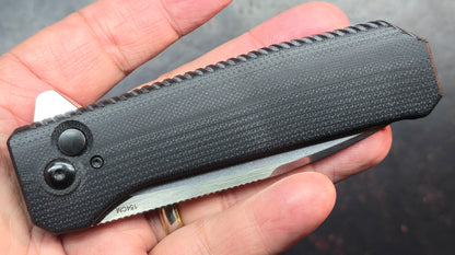 Kizer Brat Integral G10 Handle 154CM Blade