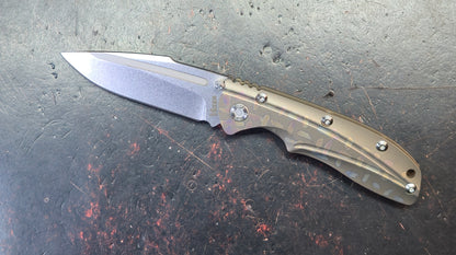 Kizer Ki412A2 Titanium Handle S35VN Blade